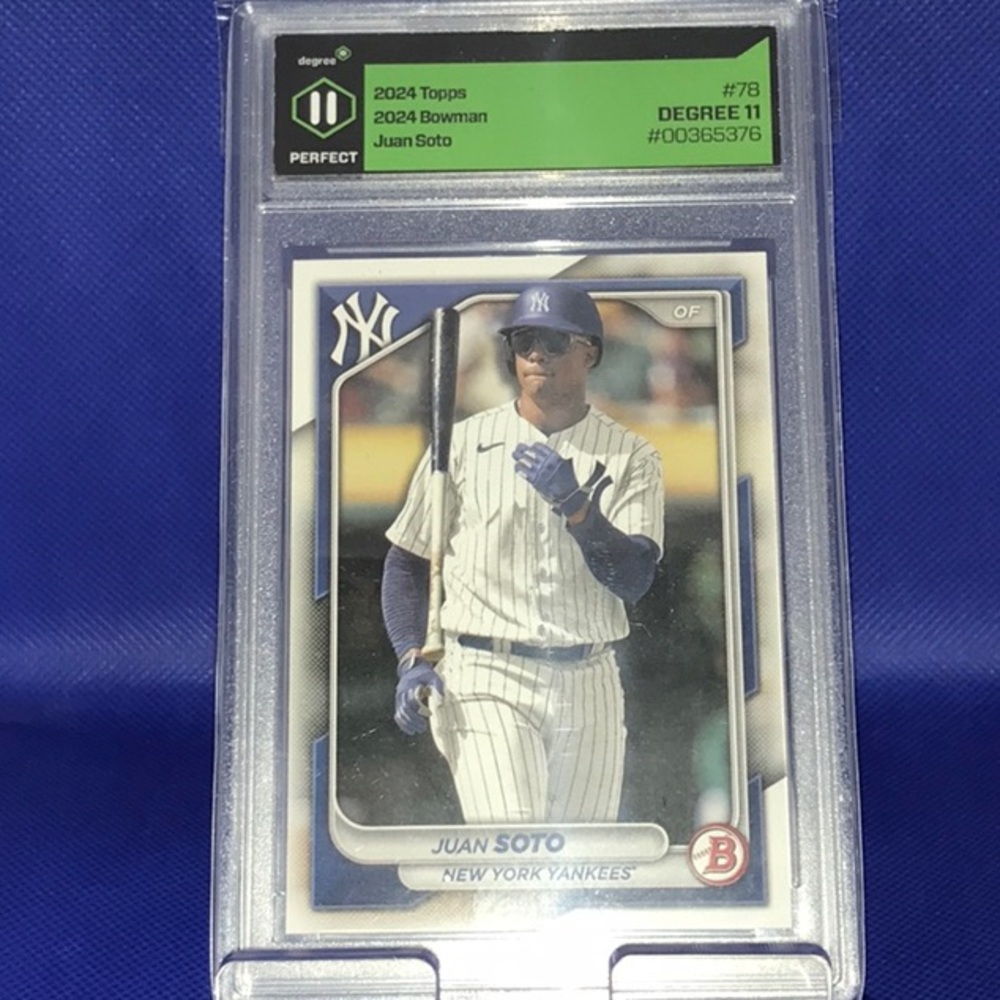 Topps 2024 Bowman Card - 1ST EVER PERFECT 11. Card.
